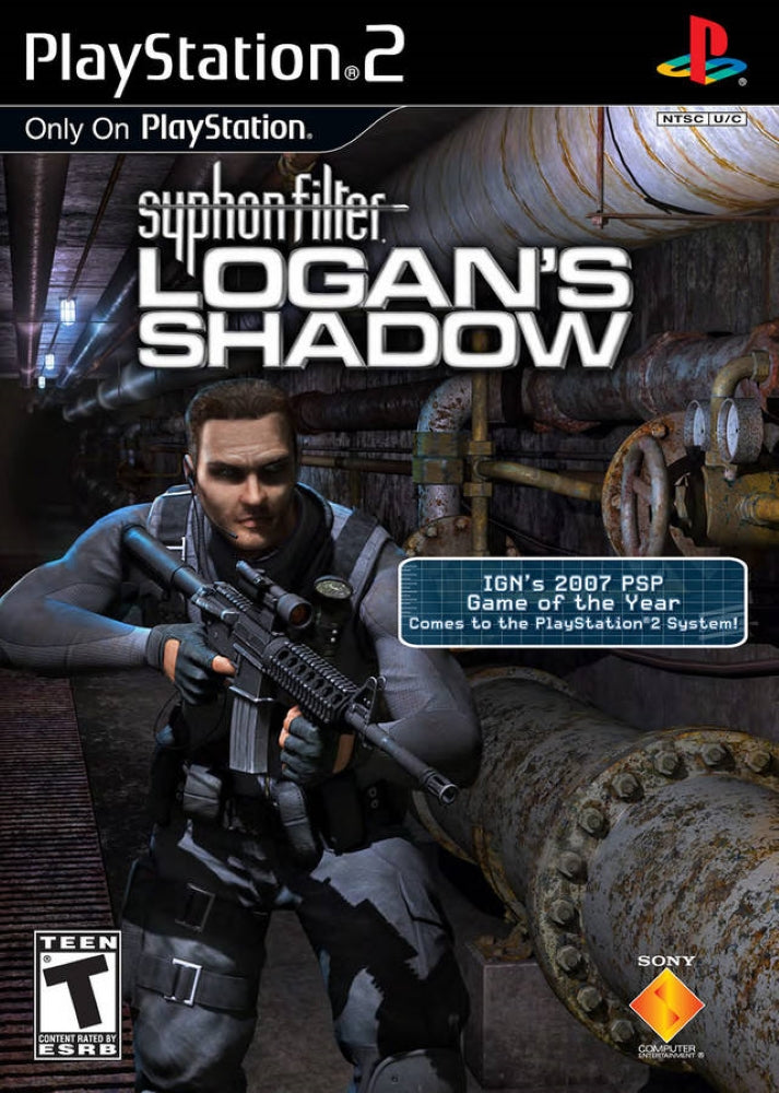 Syphon Filter Logan's Shadow PS2 - Video Game - Used - CaveGamers