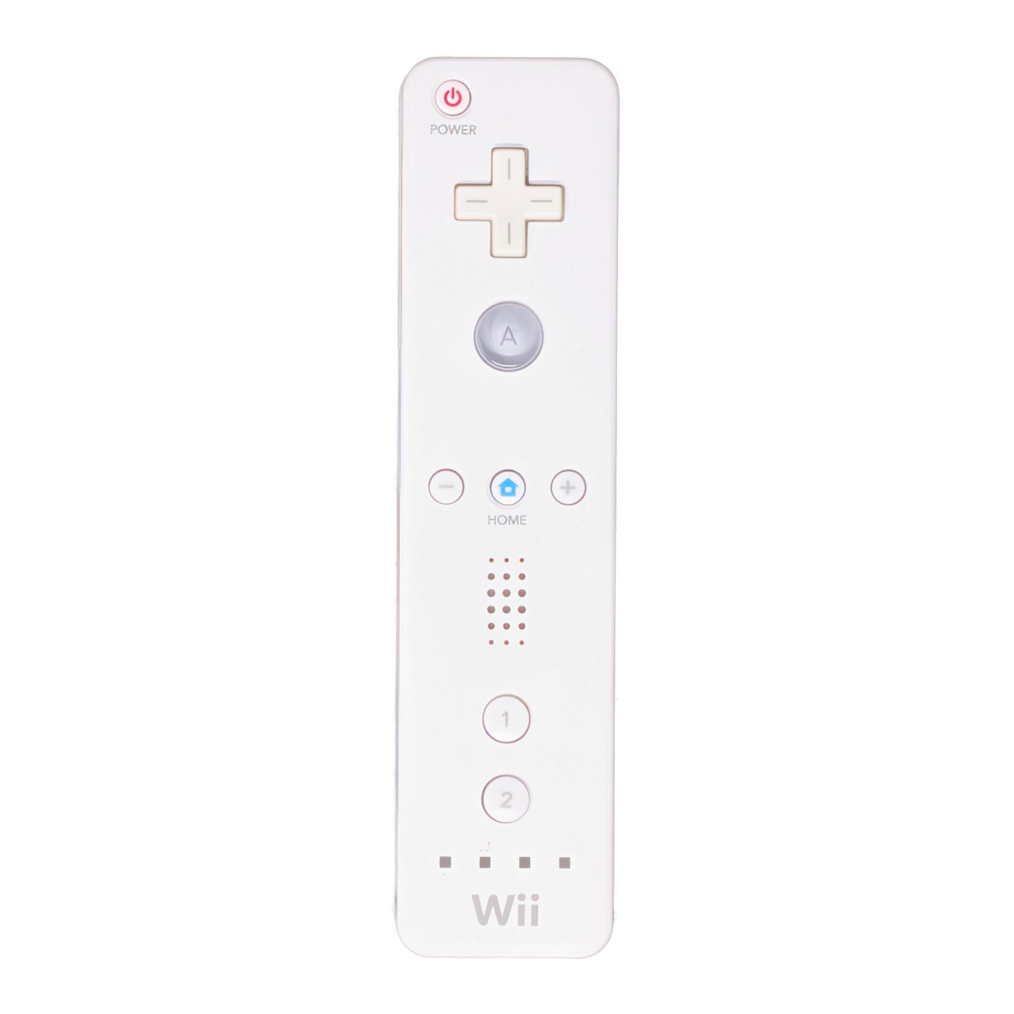 Wii Remote Controller (Non MotionPlus) - White - Video Game Accessory - Used - CaveGamers