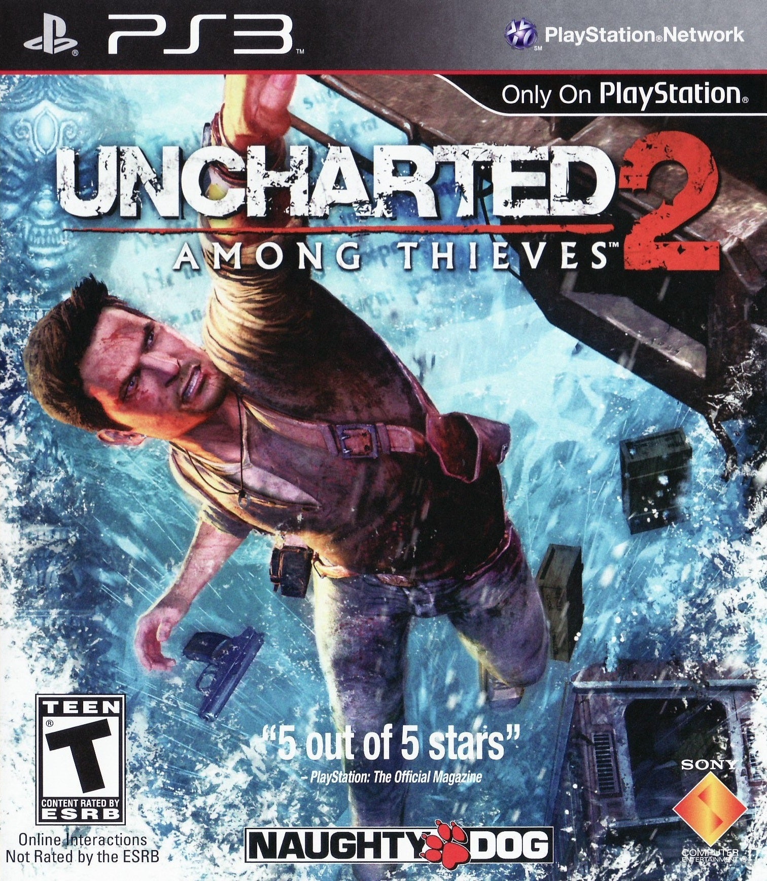 Uncharted 2: Among Thieves PS3 - Video Game - Used - CaveGamers