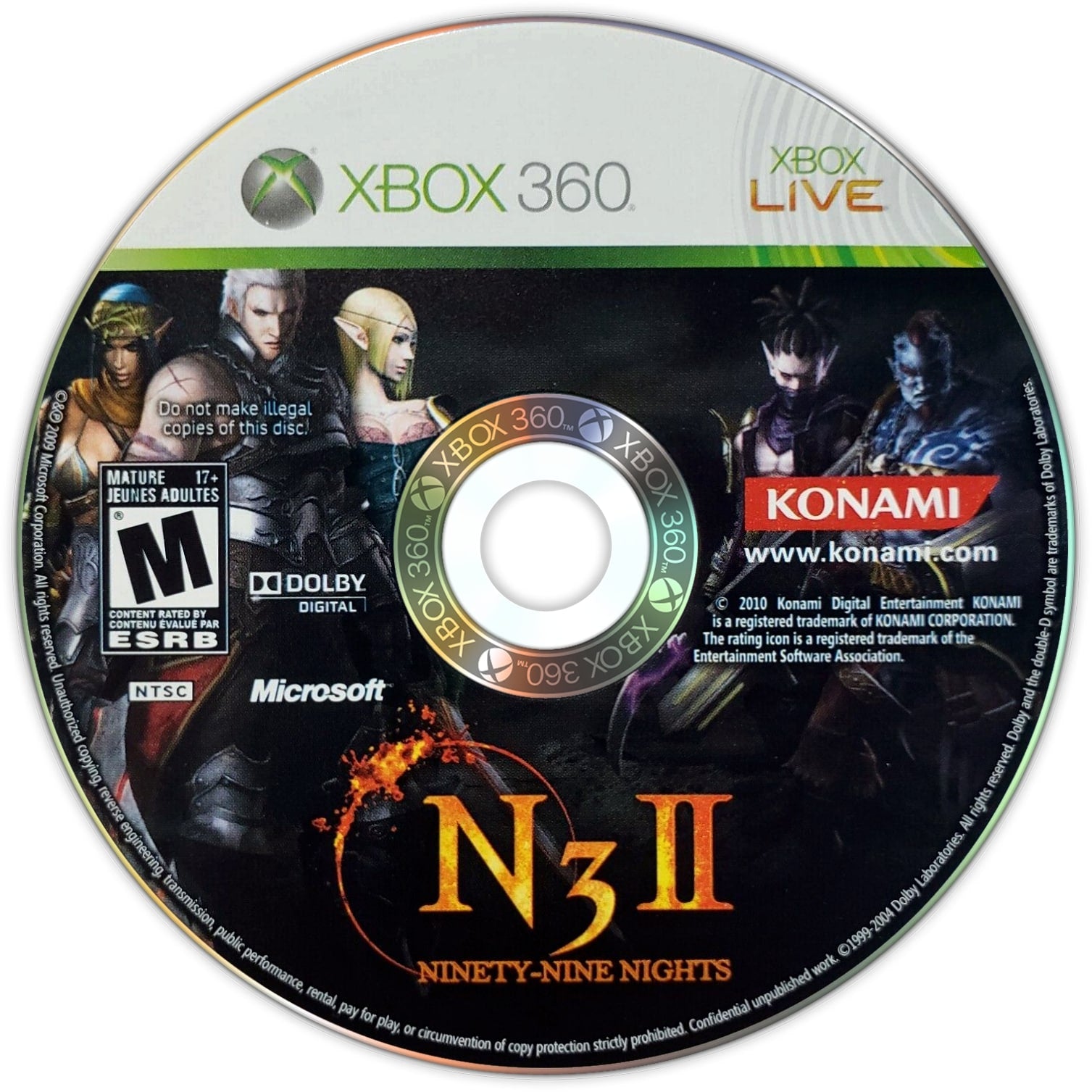 N3 II: Ninety Nine Nights II Xbox 360 - Video Game - Used - CaveGamers - Image 3