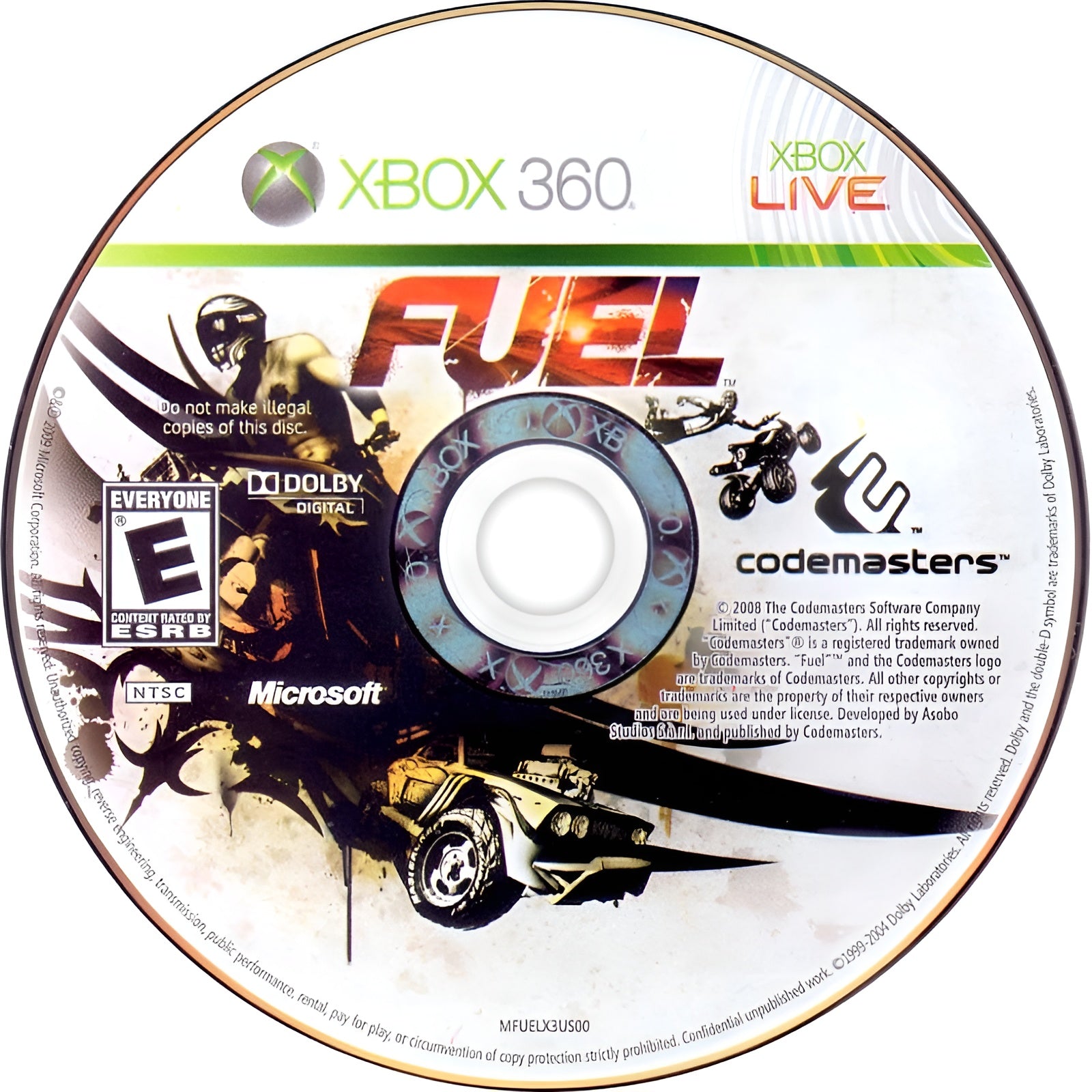 Fuel Xbox 360 - Video Game - Used - CaveGamers - Image 3