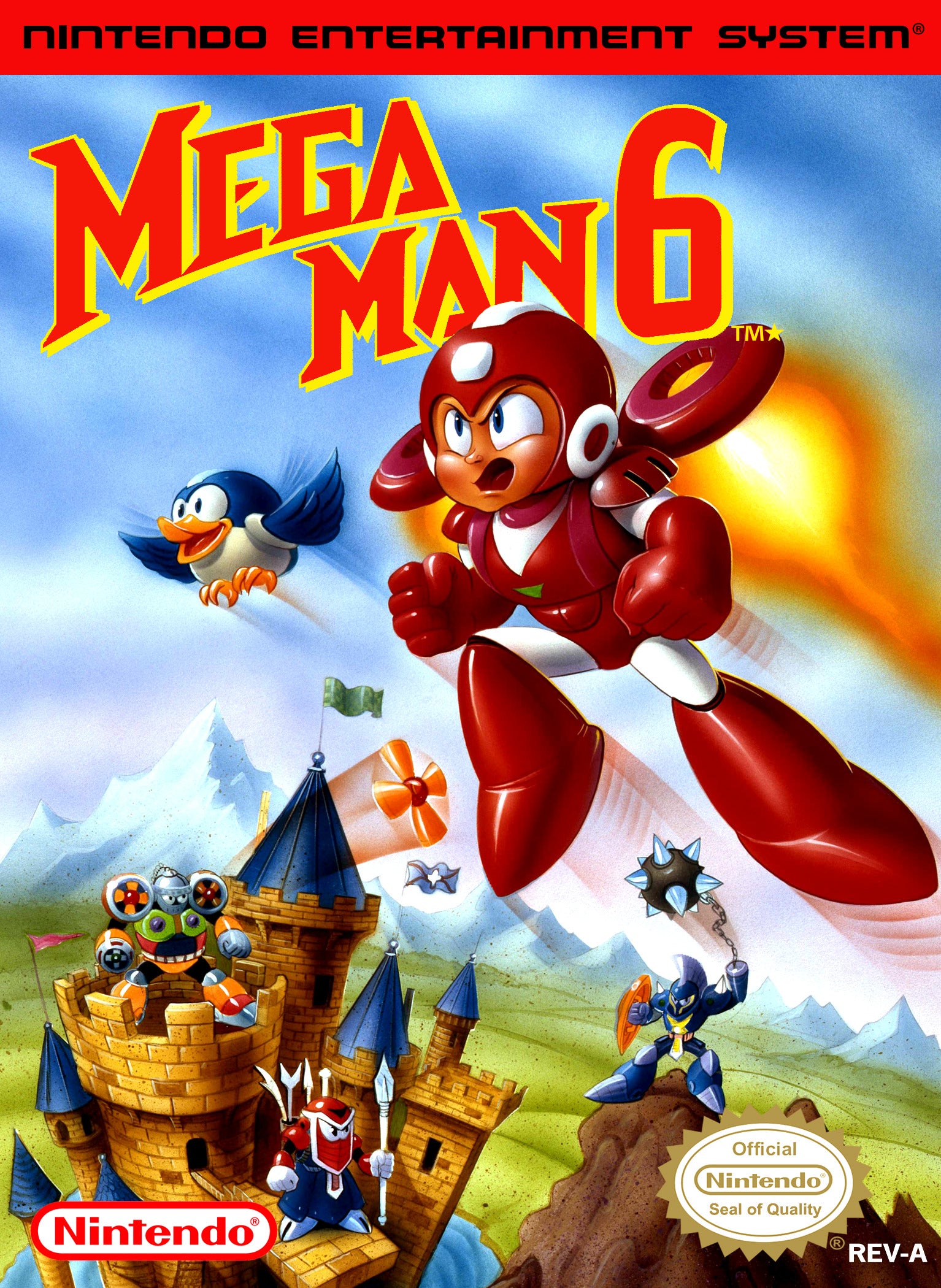 Mega Man 6 NES - Video Game - Used - CaveGamers