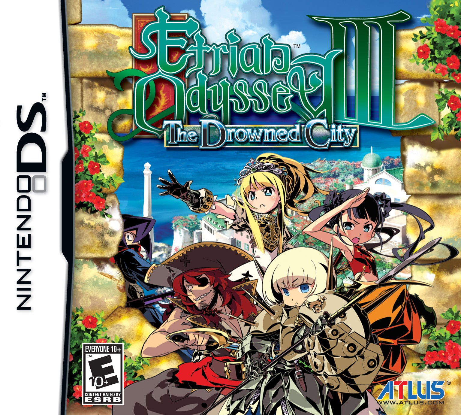 Etrian Odyssey III: The Drowned City DS - Video Game - Used - CaveGamers