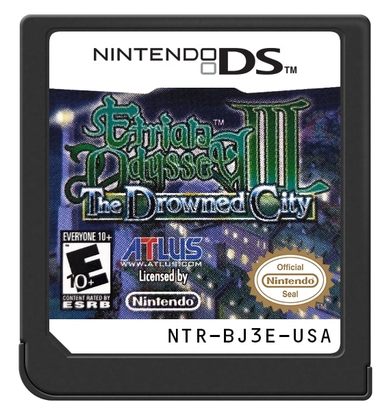 Etrian Odyssey III: The Drowned City DS - Video Game - Used - CaveGamers - Image 3