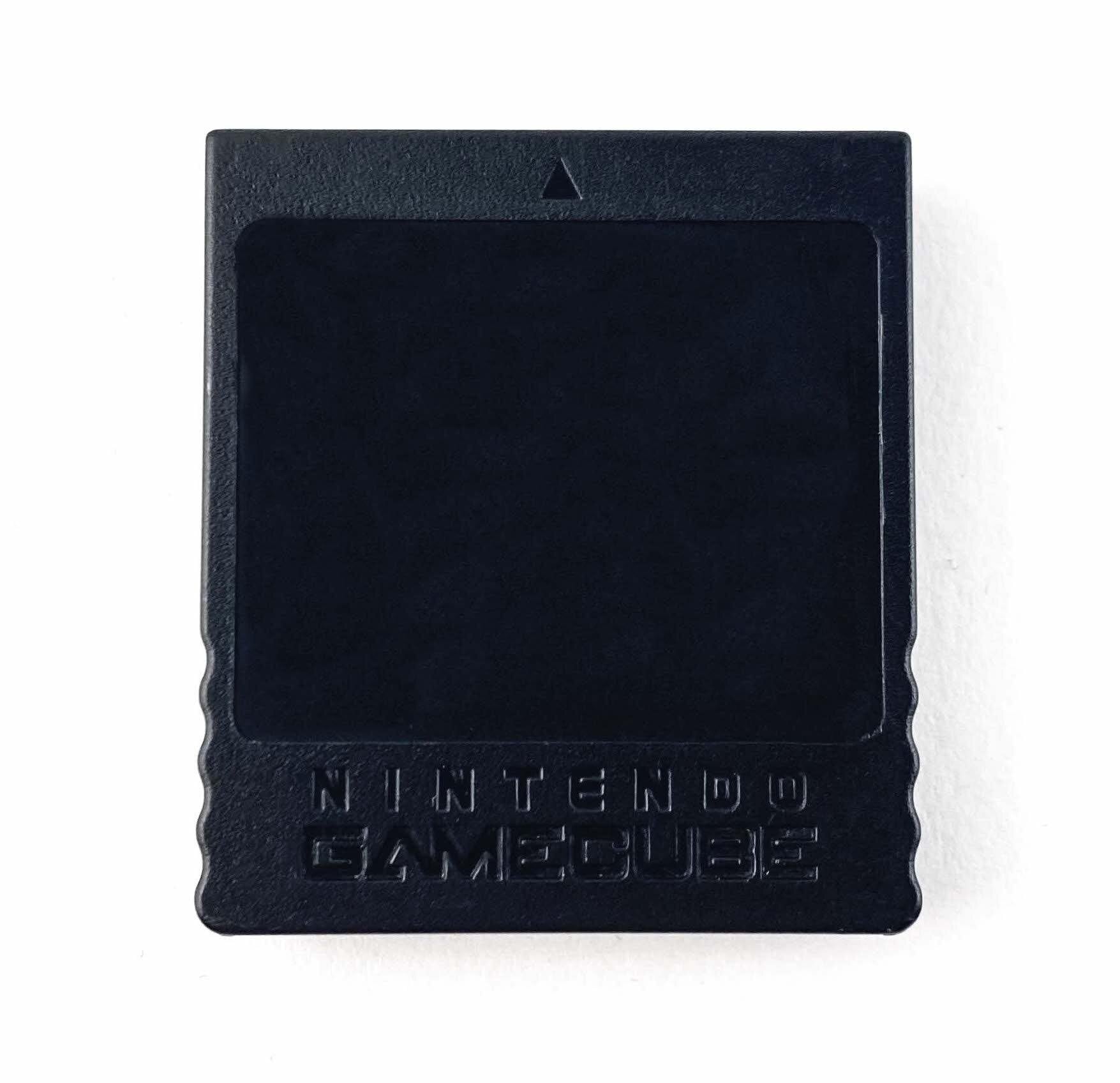 GameCube Memory Card 251 - Black - Video Game Accessory - Used - CaveGamers