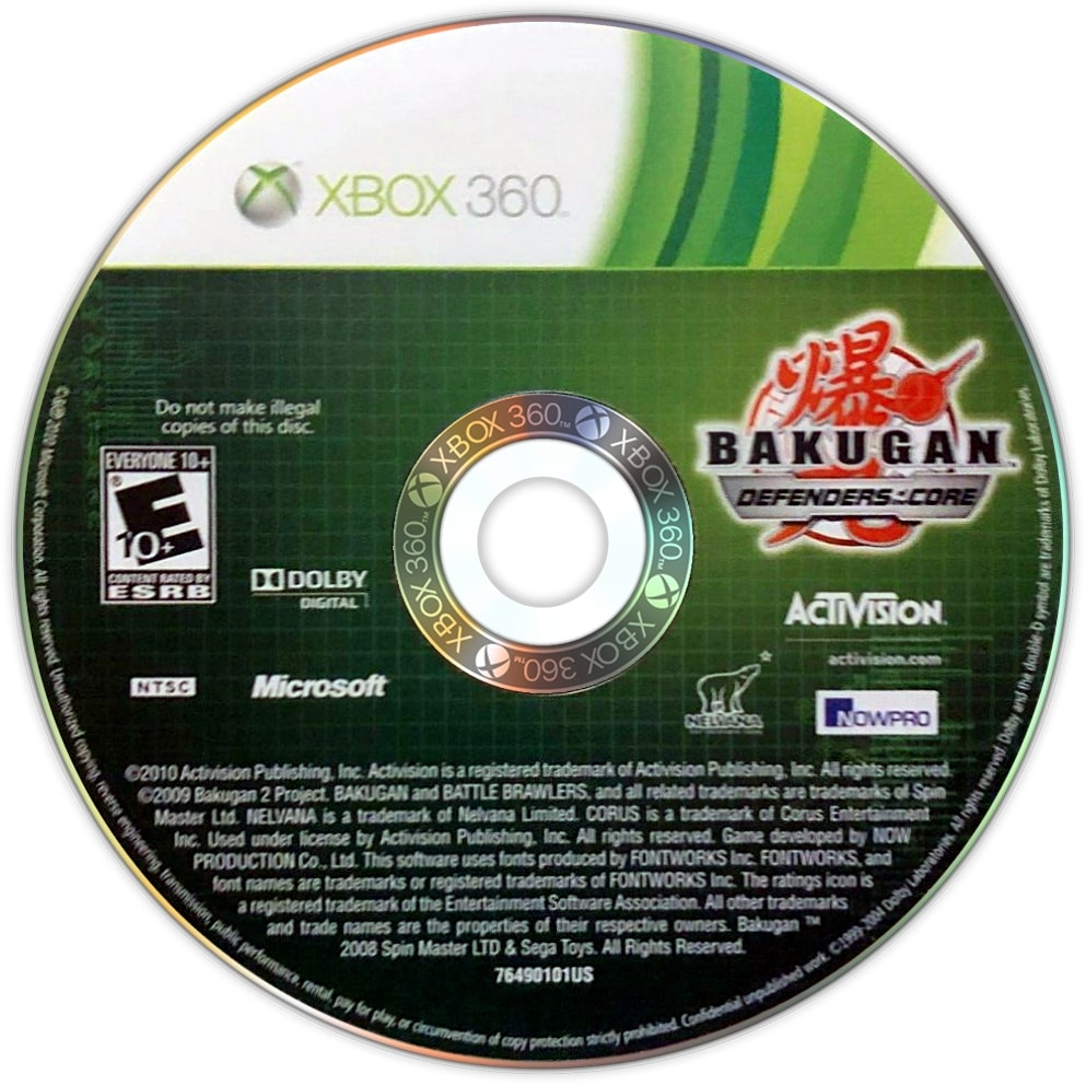 Bakugan: Defenders of the Core Xbox 360 - Video Game - Used - CaveGamers - Image 3