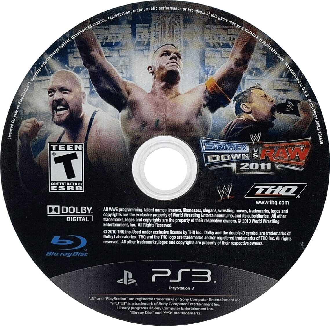 WWE Smackdown vs. Raw 2011 PS3 - Video Game - Used - CaveGamers - Image 3