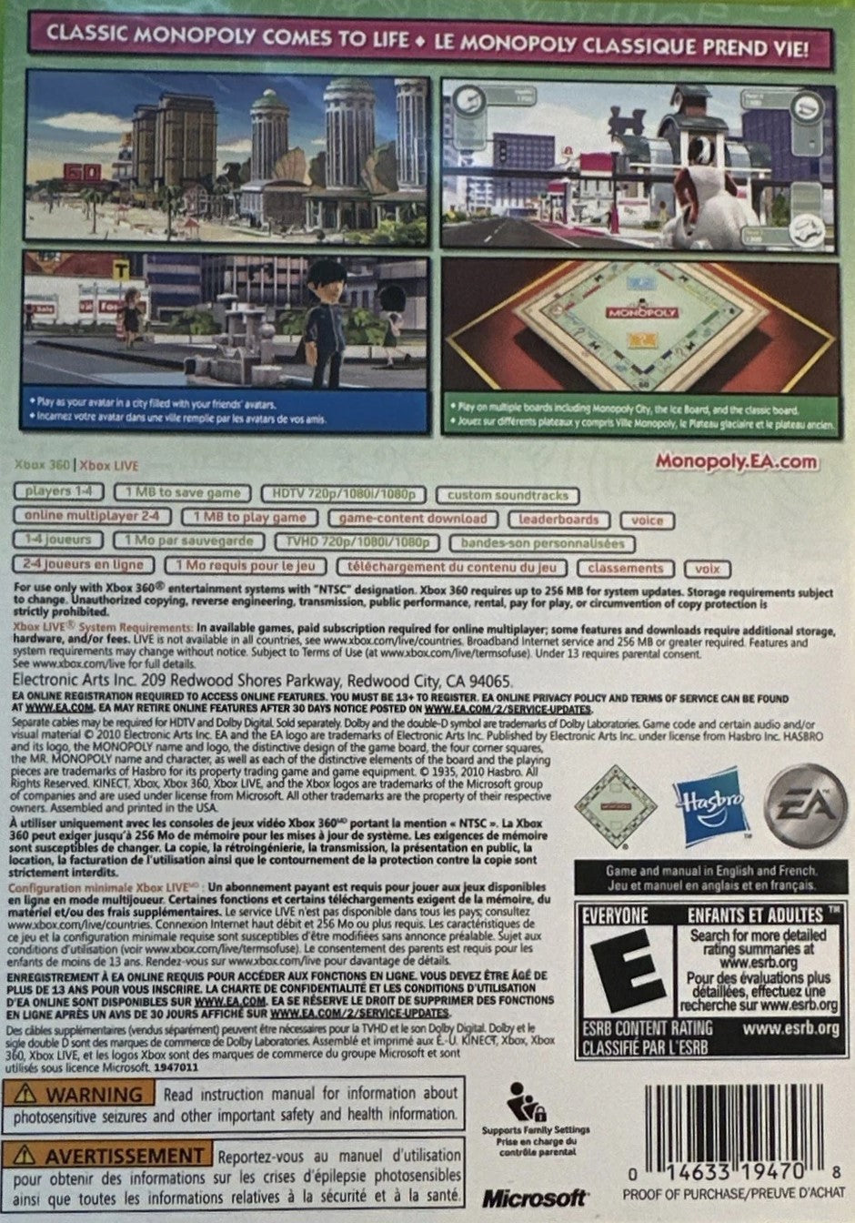 Monopoly Streets Xbox 360 - Video Game - Used - CaveGamers - Image 2