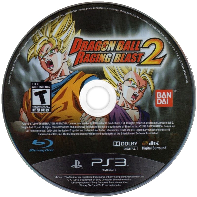 Dragon Ball: Raging Blast 2 PS3 - Video Game - Used - CaveGamers - Image 3