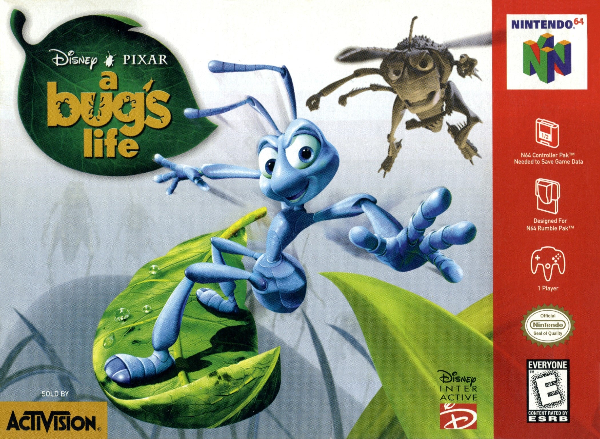 A Bug's Life N64 - Video Game - Used - CaveGamers