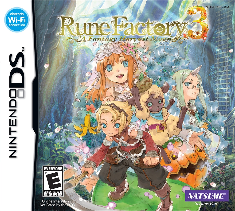 Rune Factory 3: A Fantasy Harvest Moon DS - Video Game - Used - CaveGamers