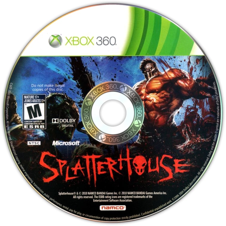 Splatterhouse Xbox 360 - Video Game - Used - CaveGamers - Image 3