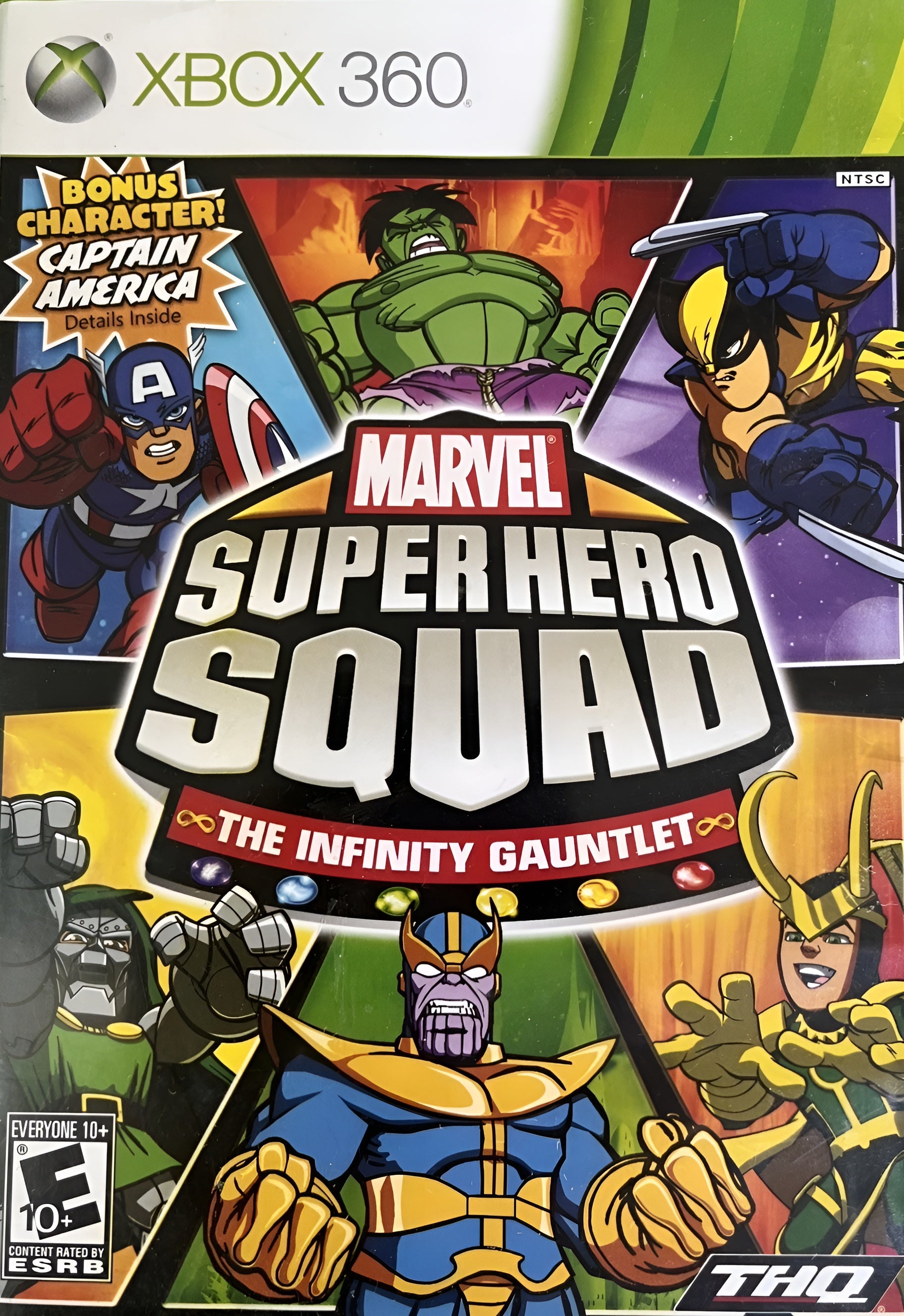 Marvel Super Hero Squad: The Infinity Gauntlet Xbox 360 - Video Game - Used - CaveGamers