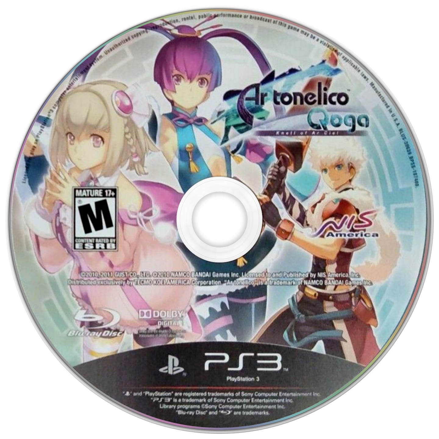 Ar Tonelico Qoga: Knell of Ar Ciel PS3 - Video Game - Used - CaveGamers - Image 3