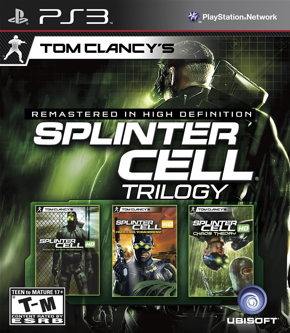 Splinter Cell Classic Trilogy HD PS3 - Video Game - Used - CaveGamers