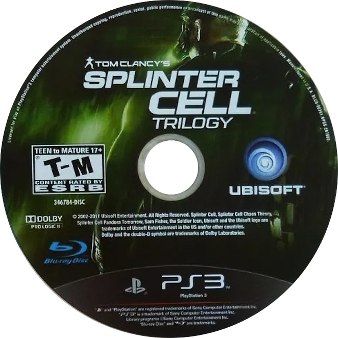 Splinter Cell Classic Trilogy HD PS3 - Video Game - Used - CaveGamers - Image 3