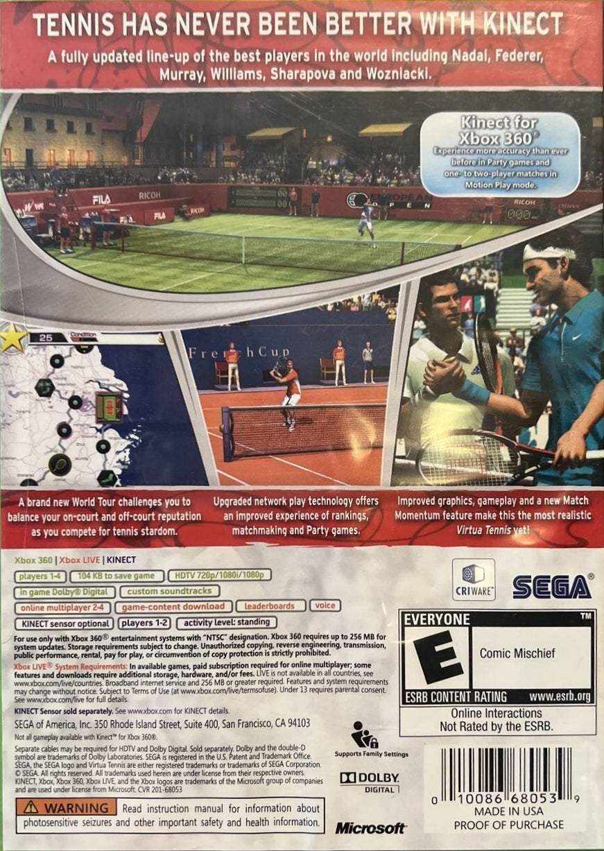 Virtua Tennis 4