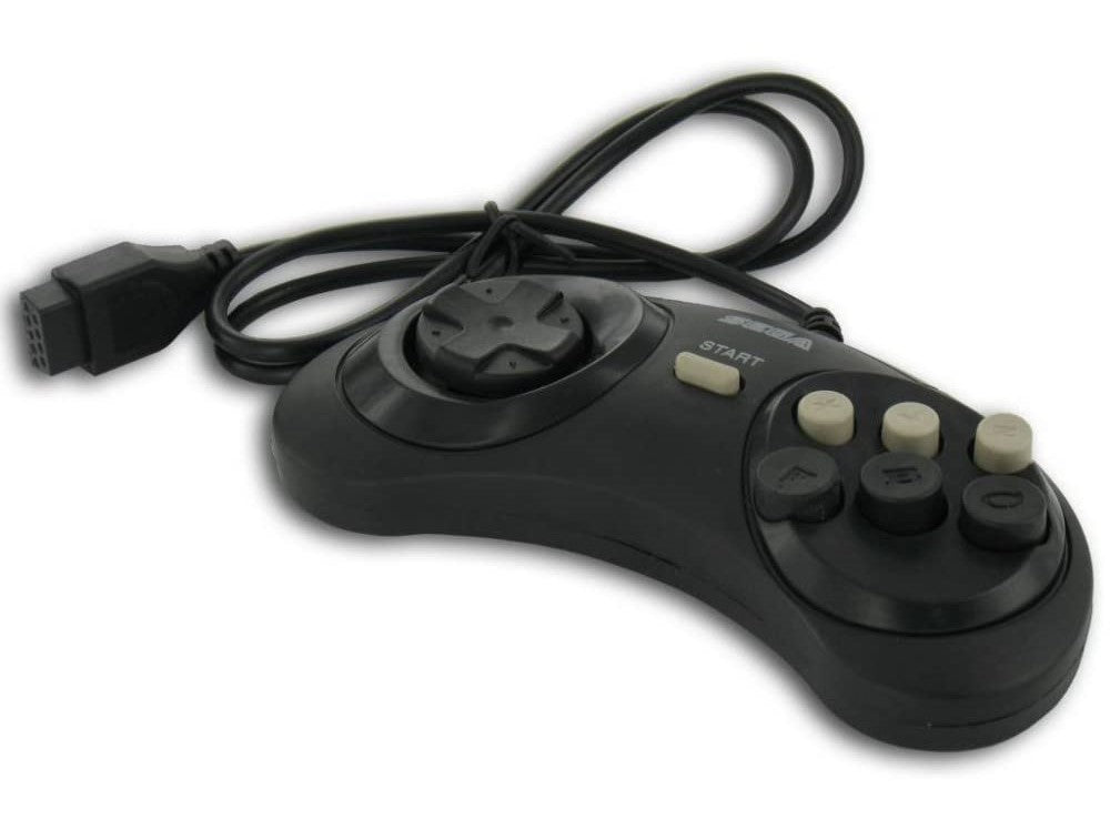 Sega Genesis Arcade Pad Controller - Video Game Accessory - Used - CaveGamers - Image 2