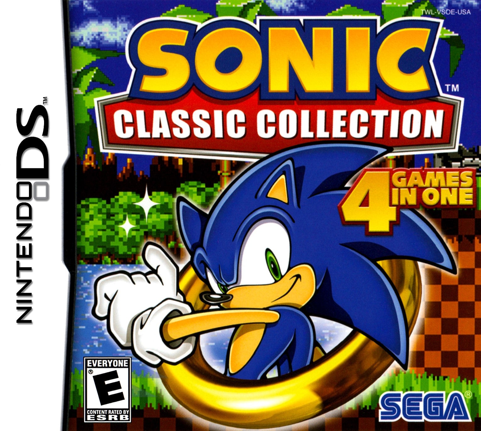 Sonic Classic Collection DS - Video Game - Used - CaveGamers