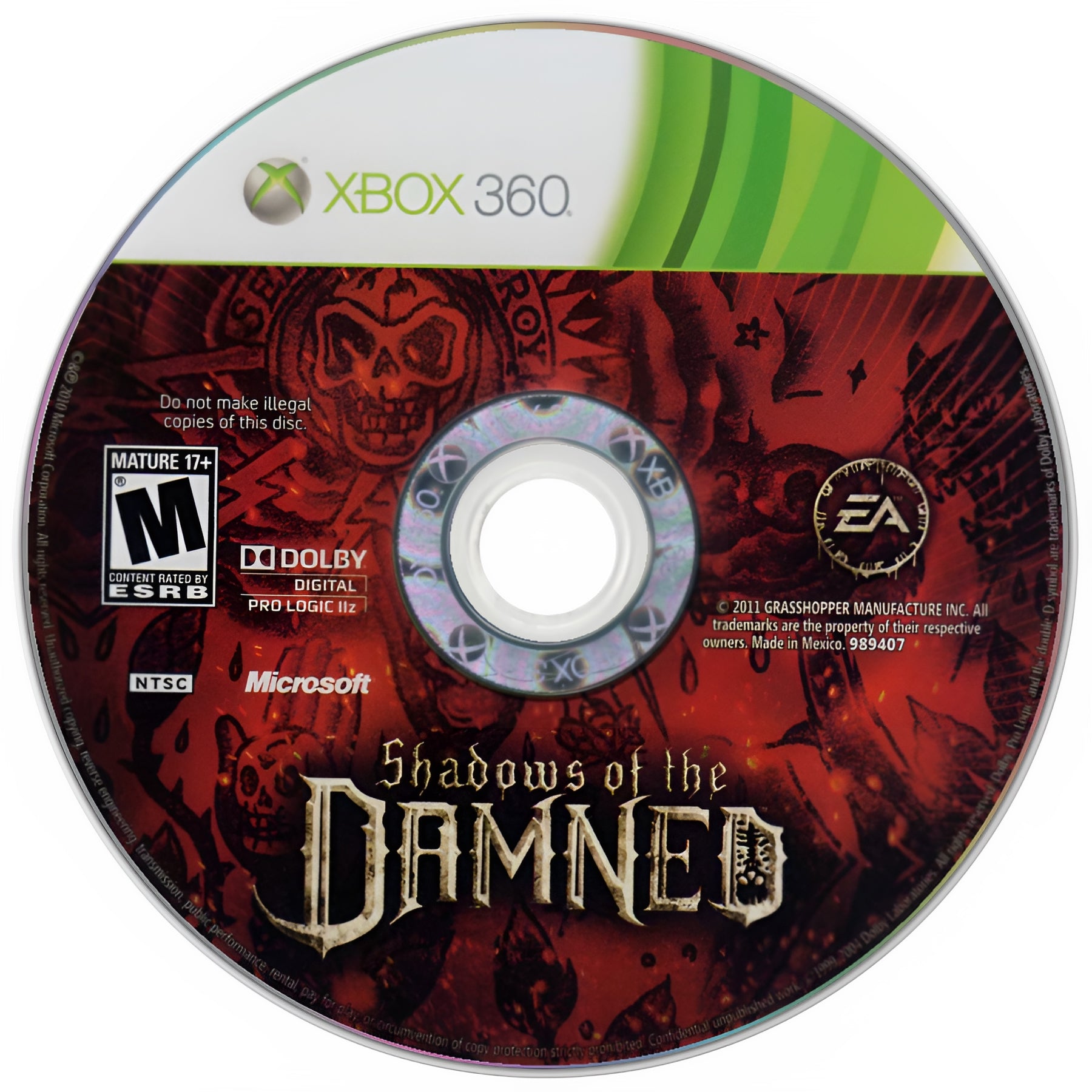 Shadows of the Damned Xbox 360 - Video Game - Used - CaveGamers - Image 3