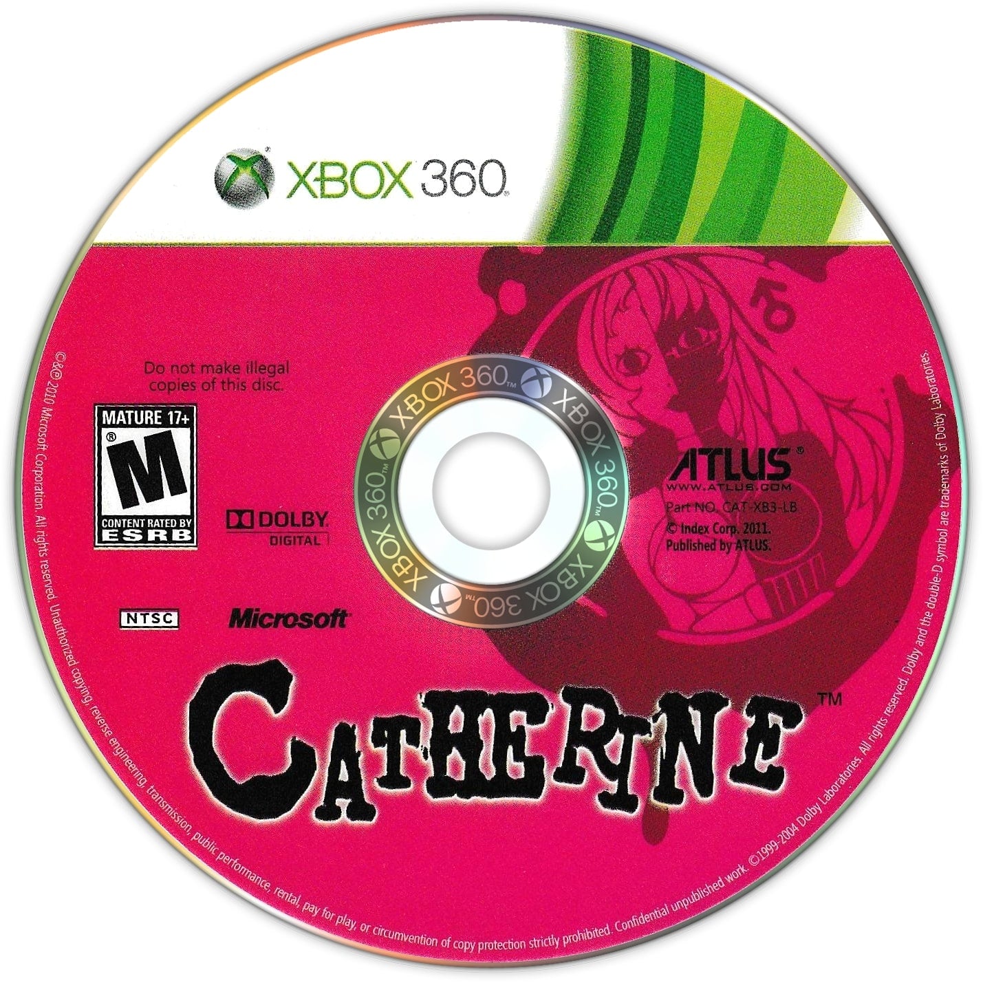 Catherine Xbox 360 - Video Game - Used - CaveGamers - Image 3
