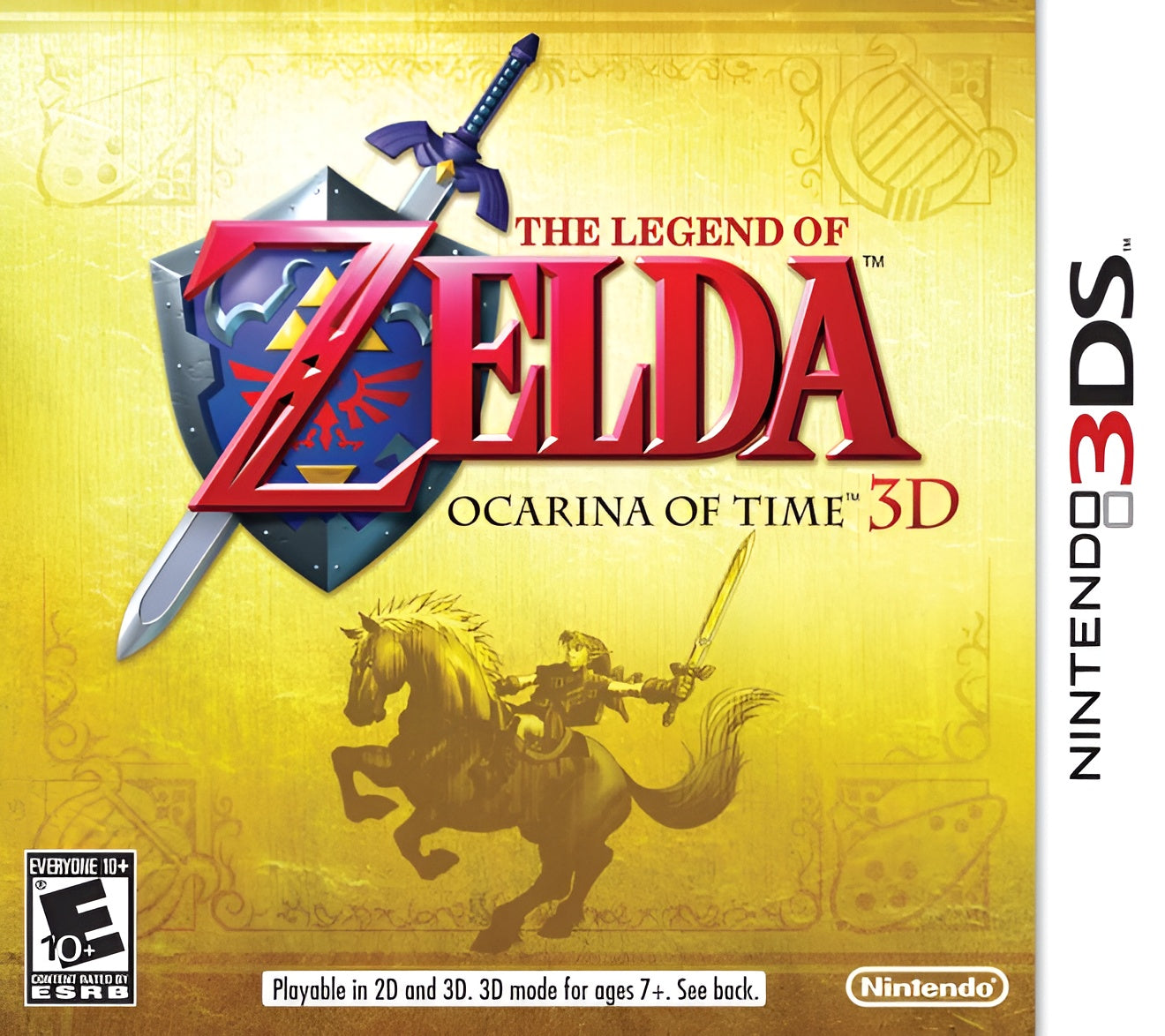 The Legend of Zelda: Ocarina of Time 3D 3DS - Video Game - Used - CaveGamers