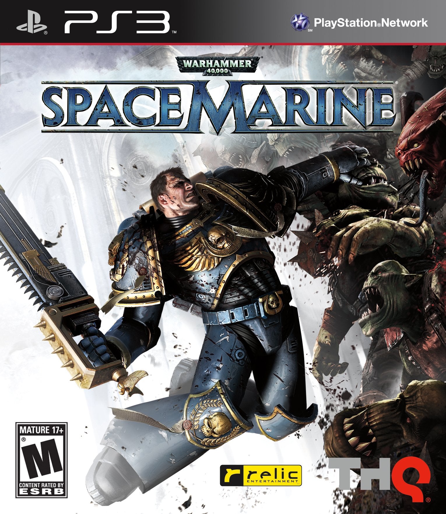 Warhammer 40000: Space Marine PS3 - Video Game - Used - CaveGamers
