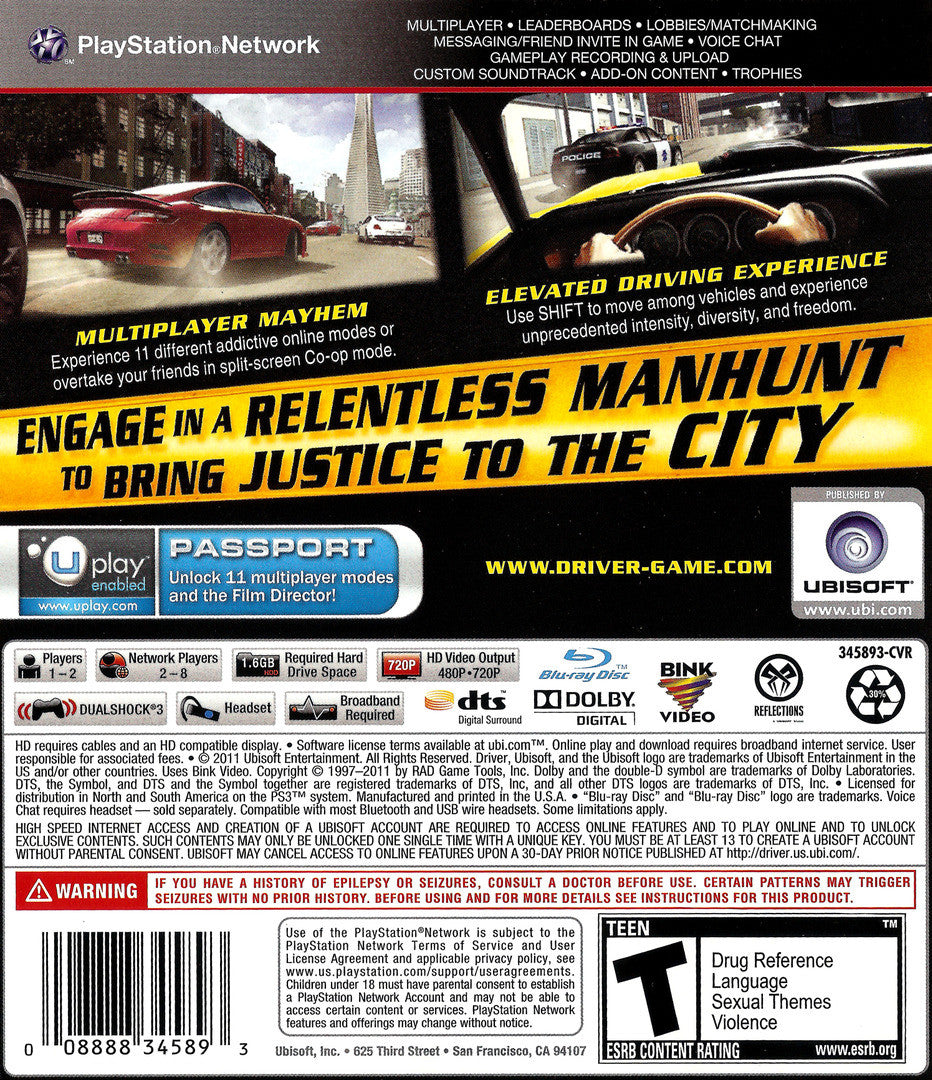 Driver: San Francisco