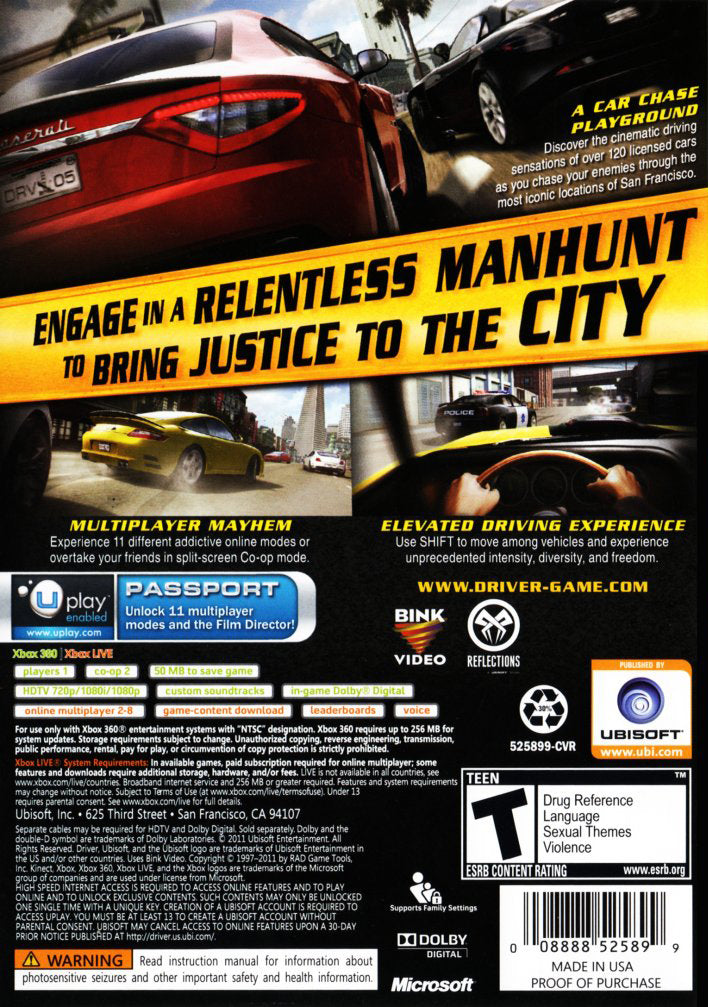 Driver: San Francisco