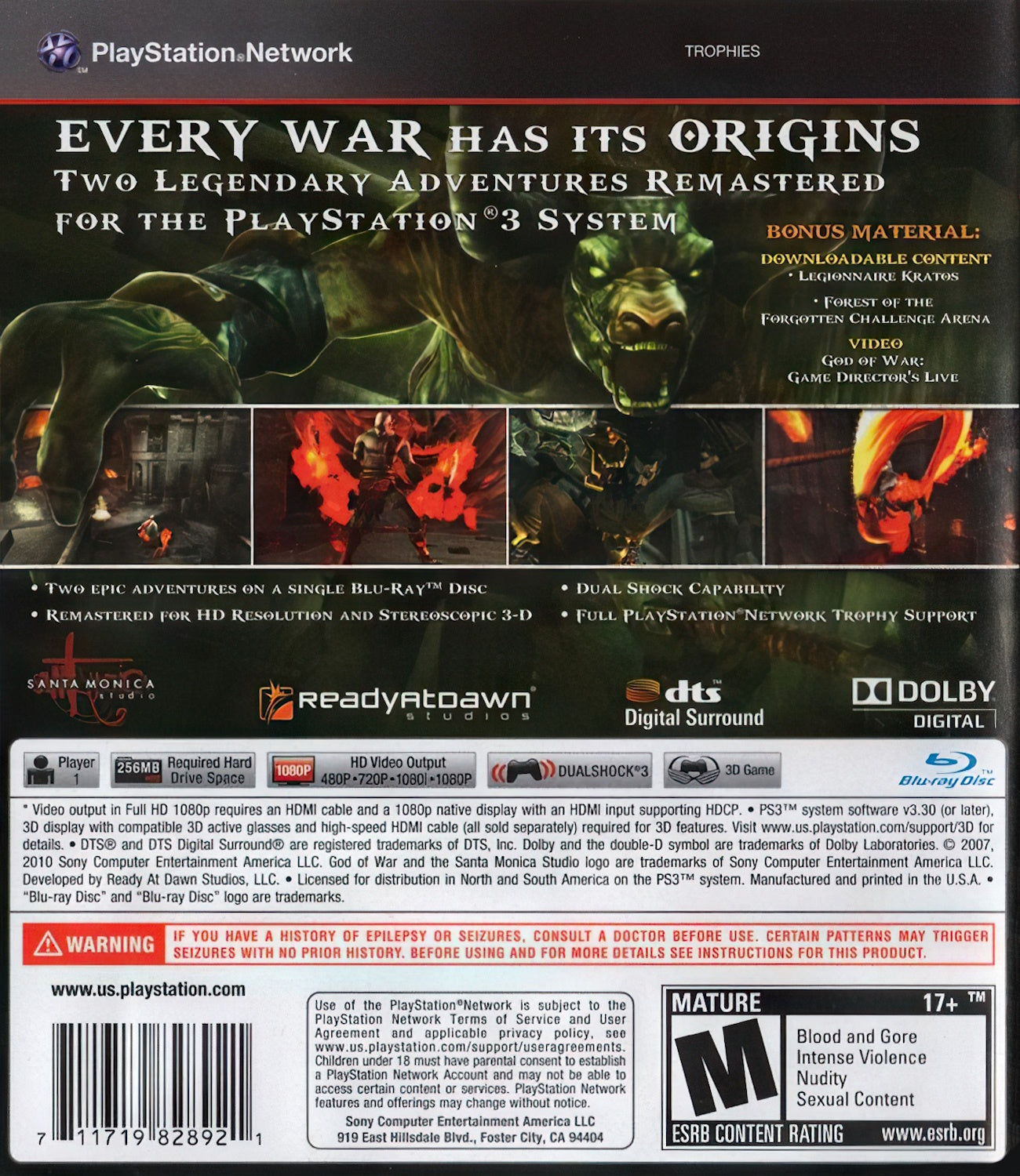 God of War Origins Collection