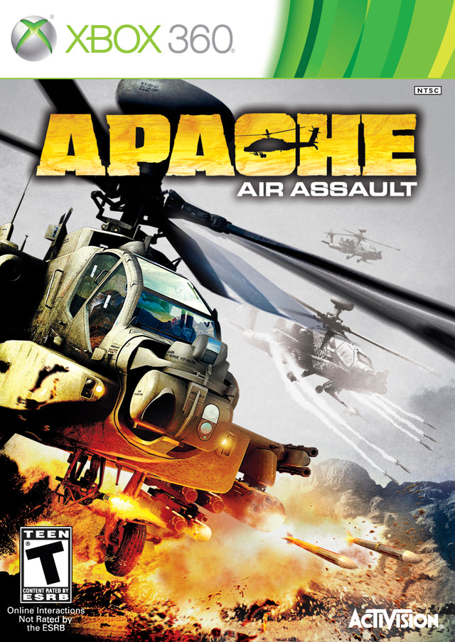 Apache: Air Assault Xbox 360 - Video Game - Used - CaveGamers