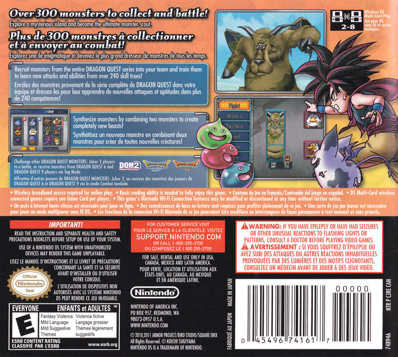 Dragon Quest Monsters: Joker 2 DS - Video Game - Used - CaveGamers - Image 2