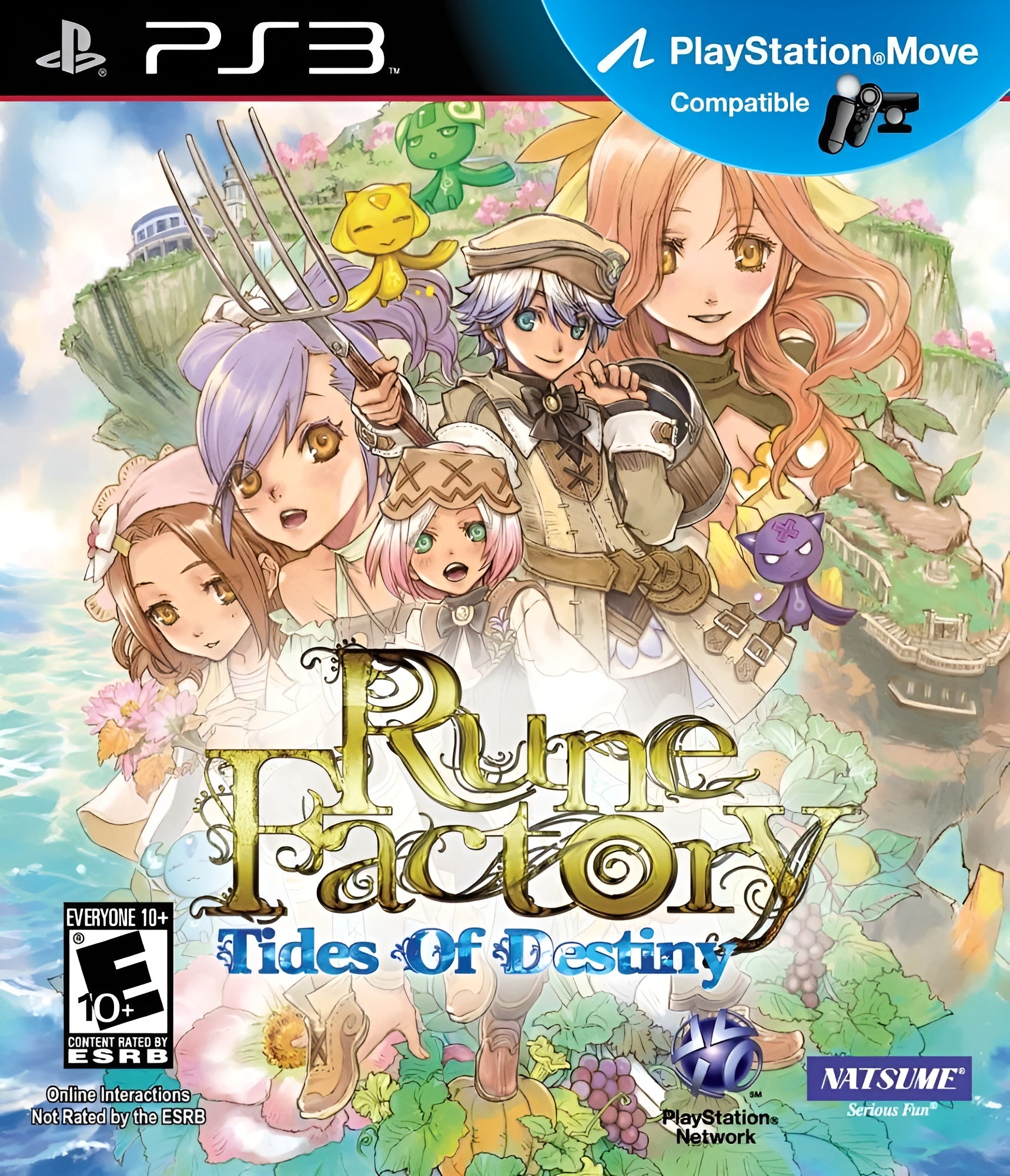 Rune Factory: Tides of Destiny PS3 - Video Game - Used - CaveGamers