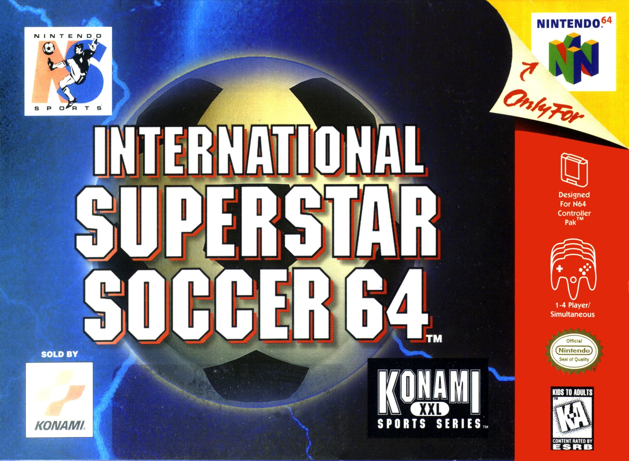 International Superstar Soccer 64 N64 - Video Game - Used - CaveGamers
