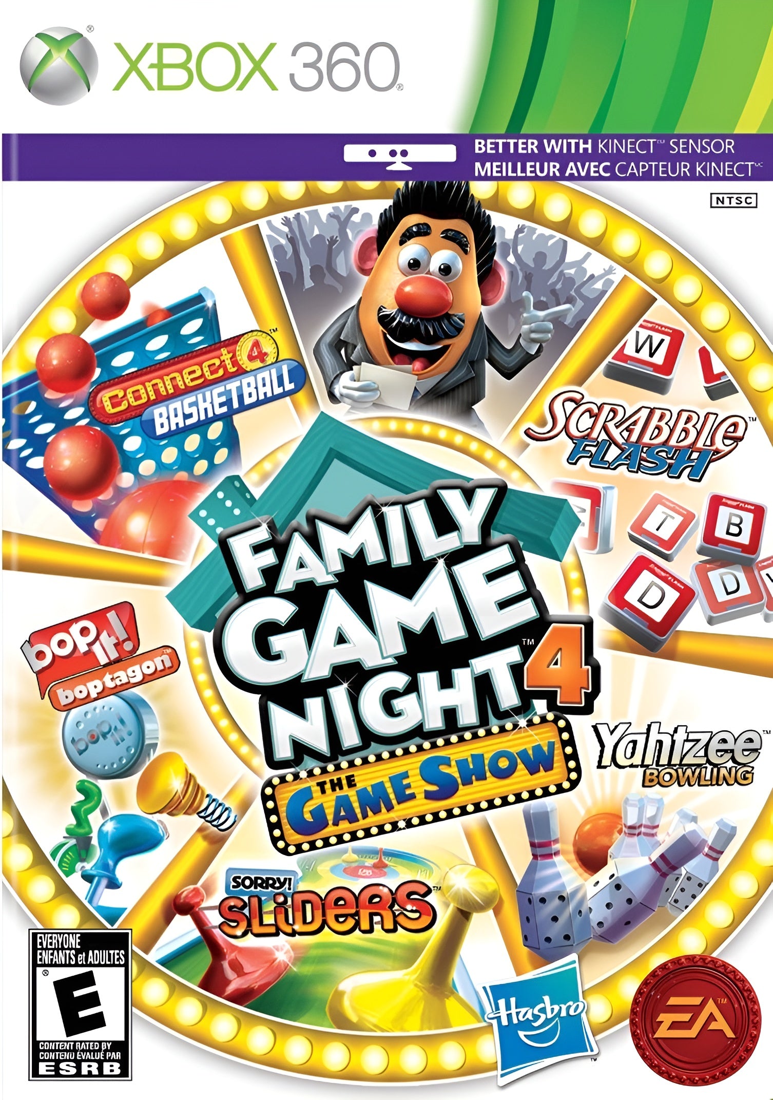 Hasbro Family Game Night 4: The Game Show Xbox 360 - Video Game - Used - CaveGamers