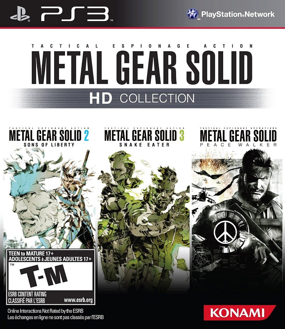 Metal Gear Solid HD Collection PS3 - Video Game - Used - CaveGamers
