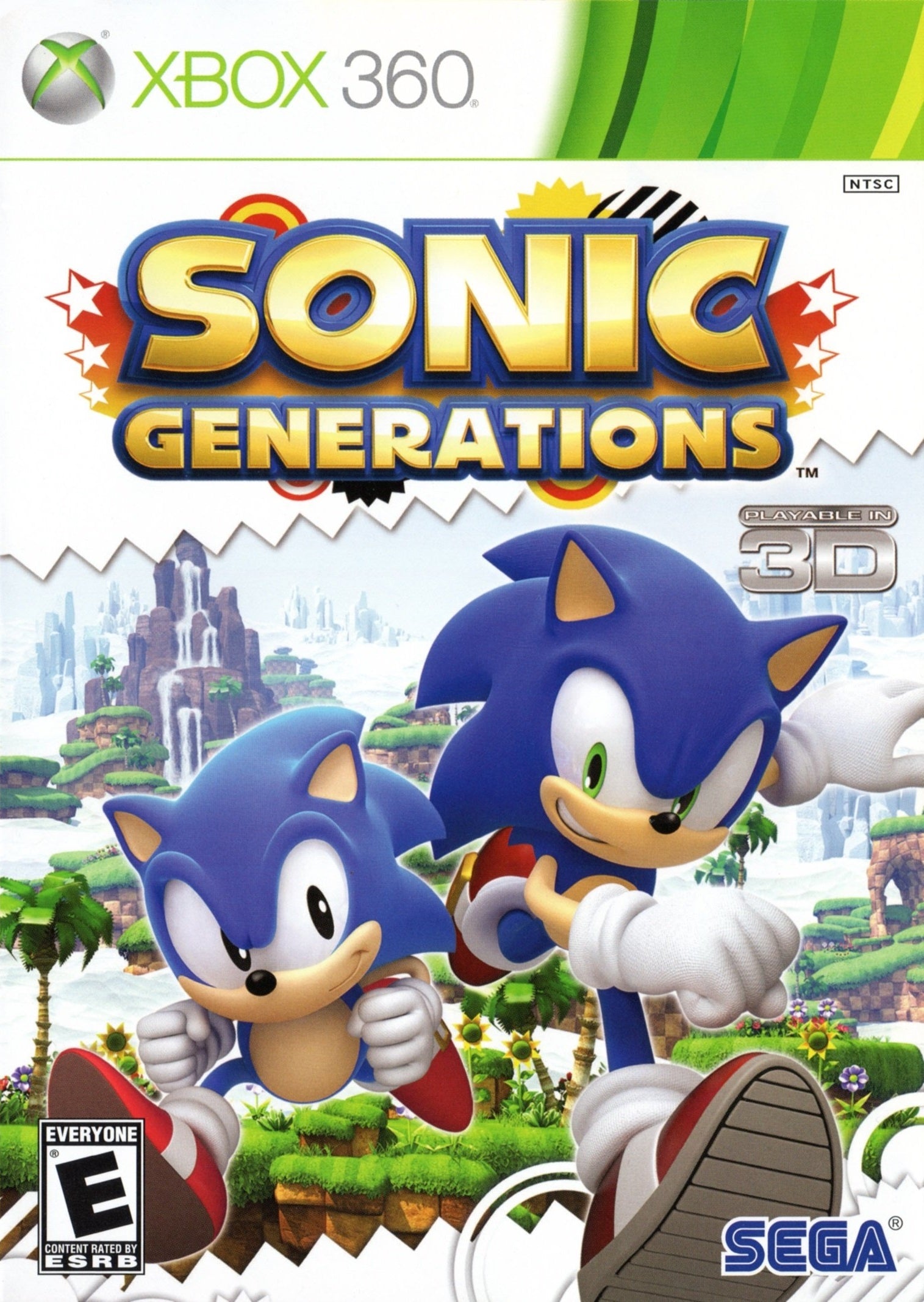 Sonic Generations Xbox 360 - Video Game - Used - CaveGamers