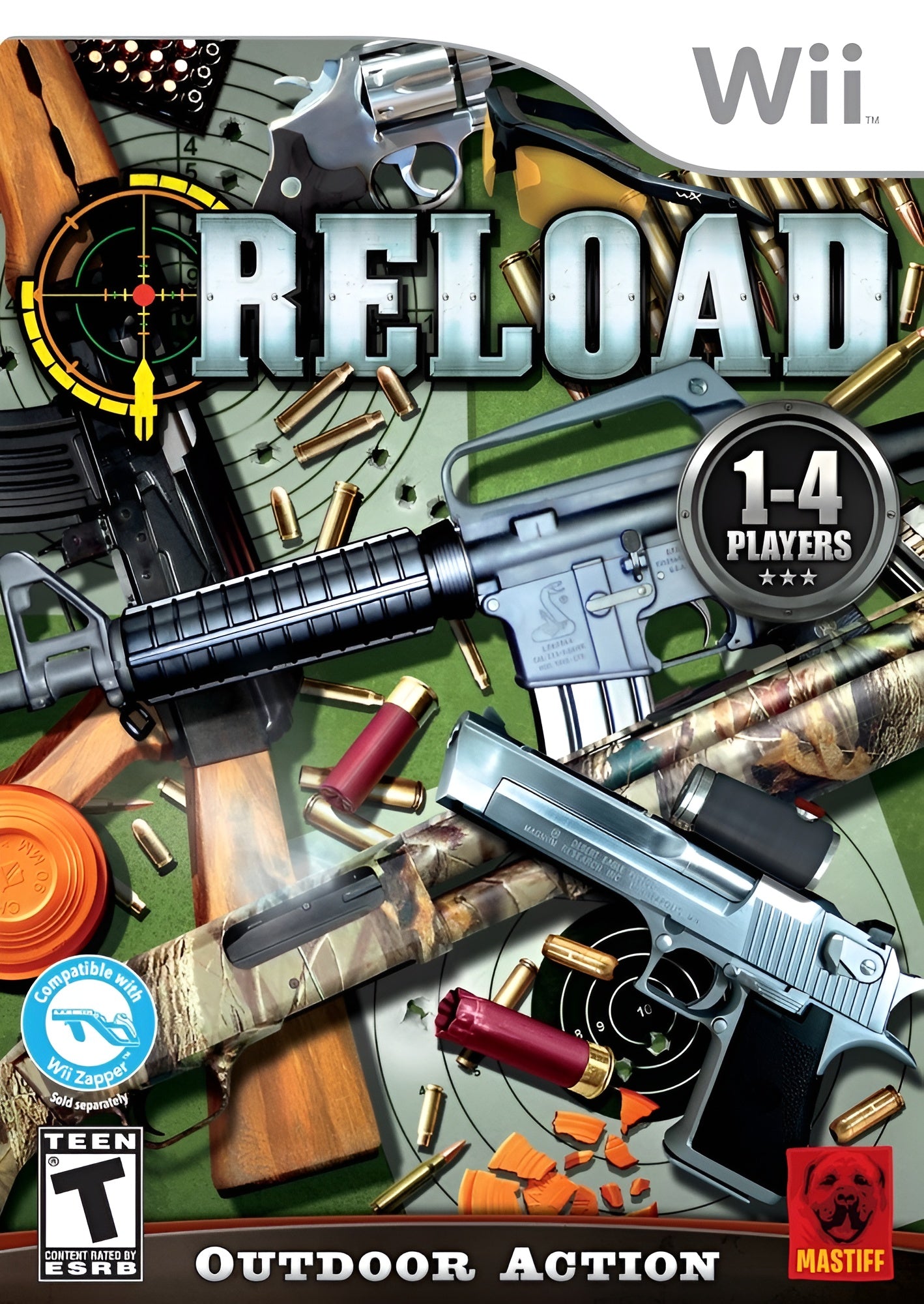Reload Target Down Wii - Video Game - Used - CaveGamers