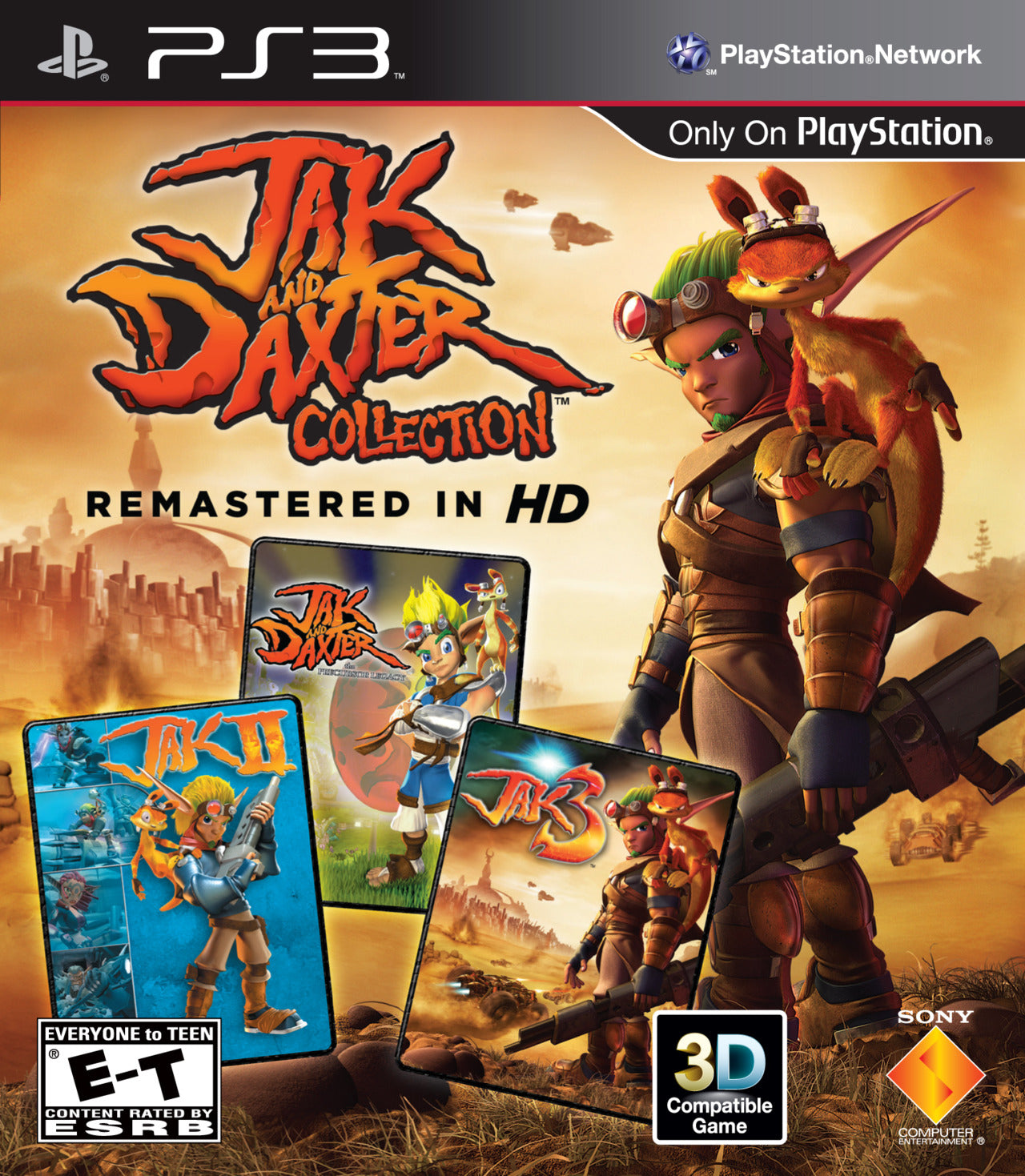 Jak & Daxter Collection PS3 - Video Game - Used - CaveGamers