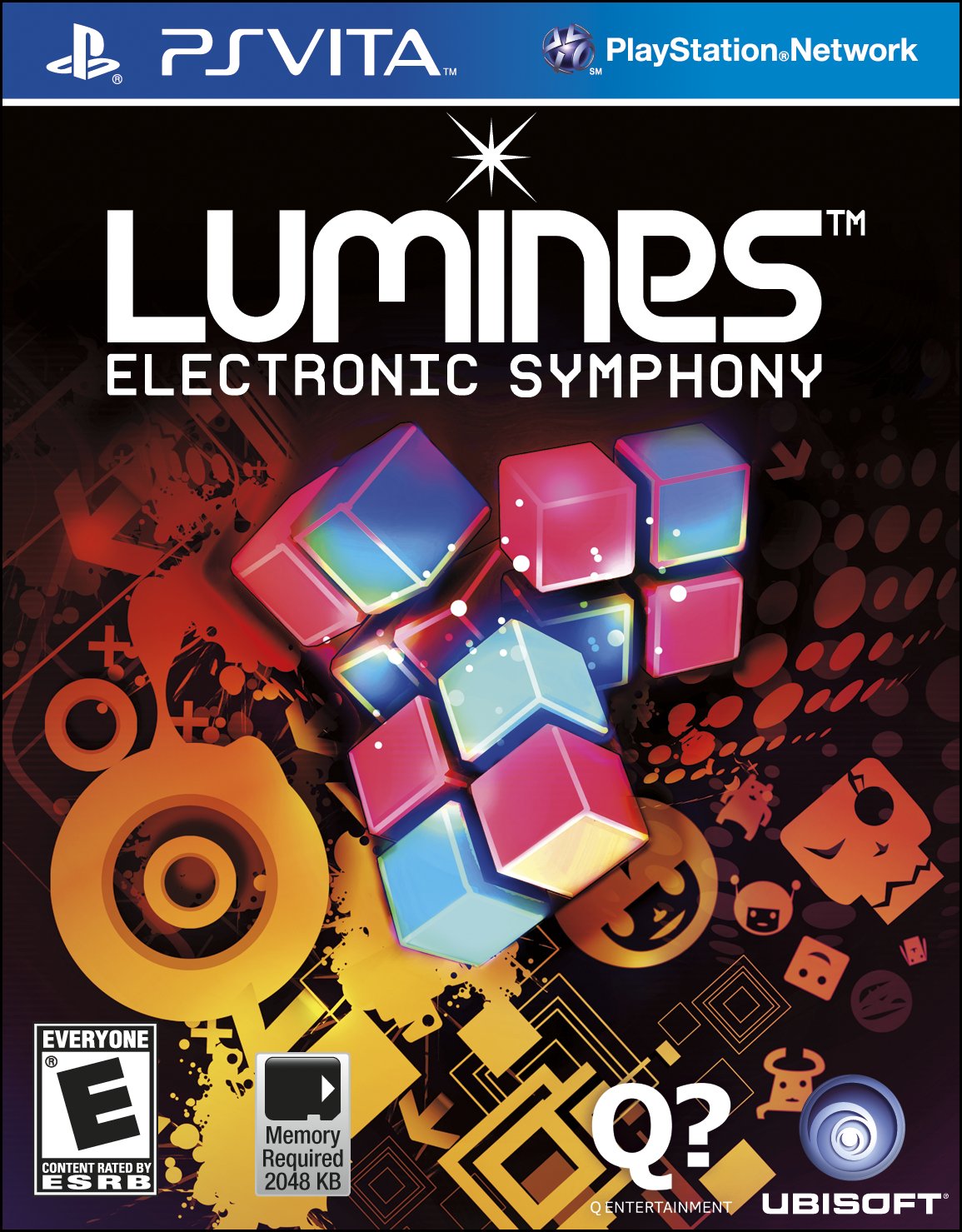 Lumines Electronic Symphony PSV - Video Game - Used - CaveGamers
