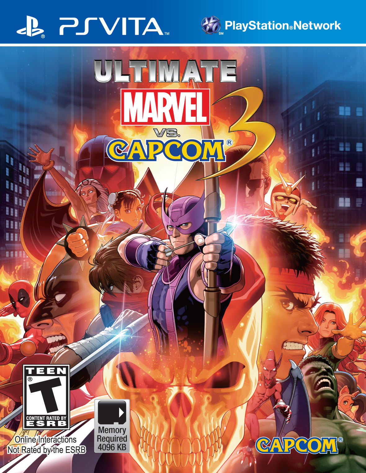 Ultimate Marvel vs Capcom 3 PSV - Video Game - Used - CaveGamers