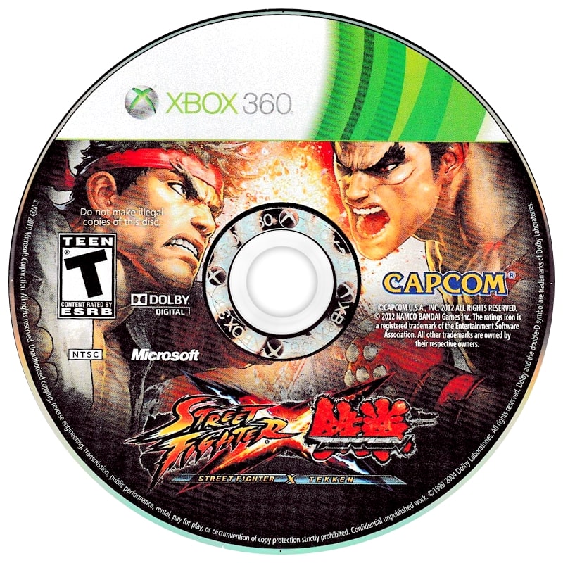 Street Fighter X Tekken Xbox 360 - Video Game - Used - CaveGamers - Image 3