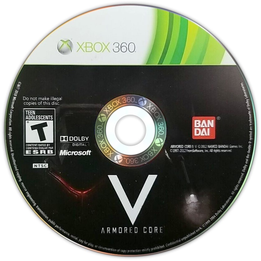 Armored Core V Xbox 360 - Video Game - Used - CaveGamers - Image 3