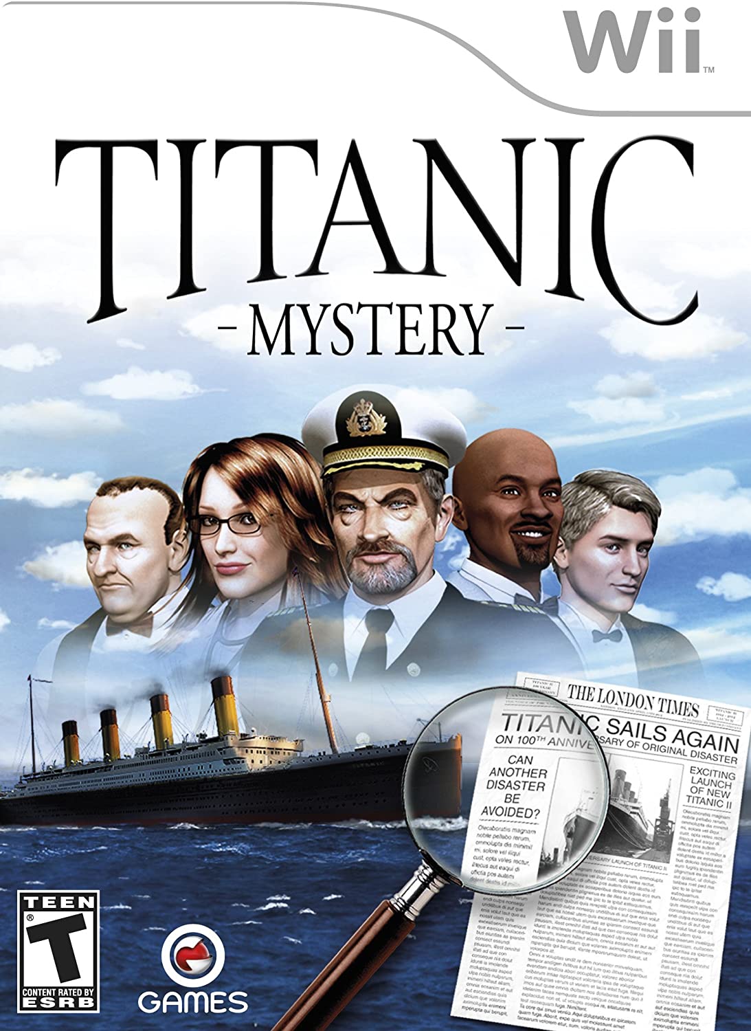 Titanic Mystery Wii - Video Game - Used - CaveGamers