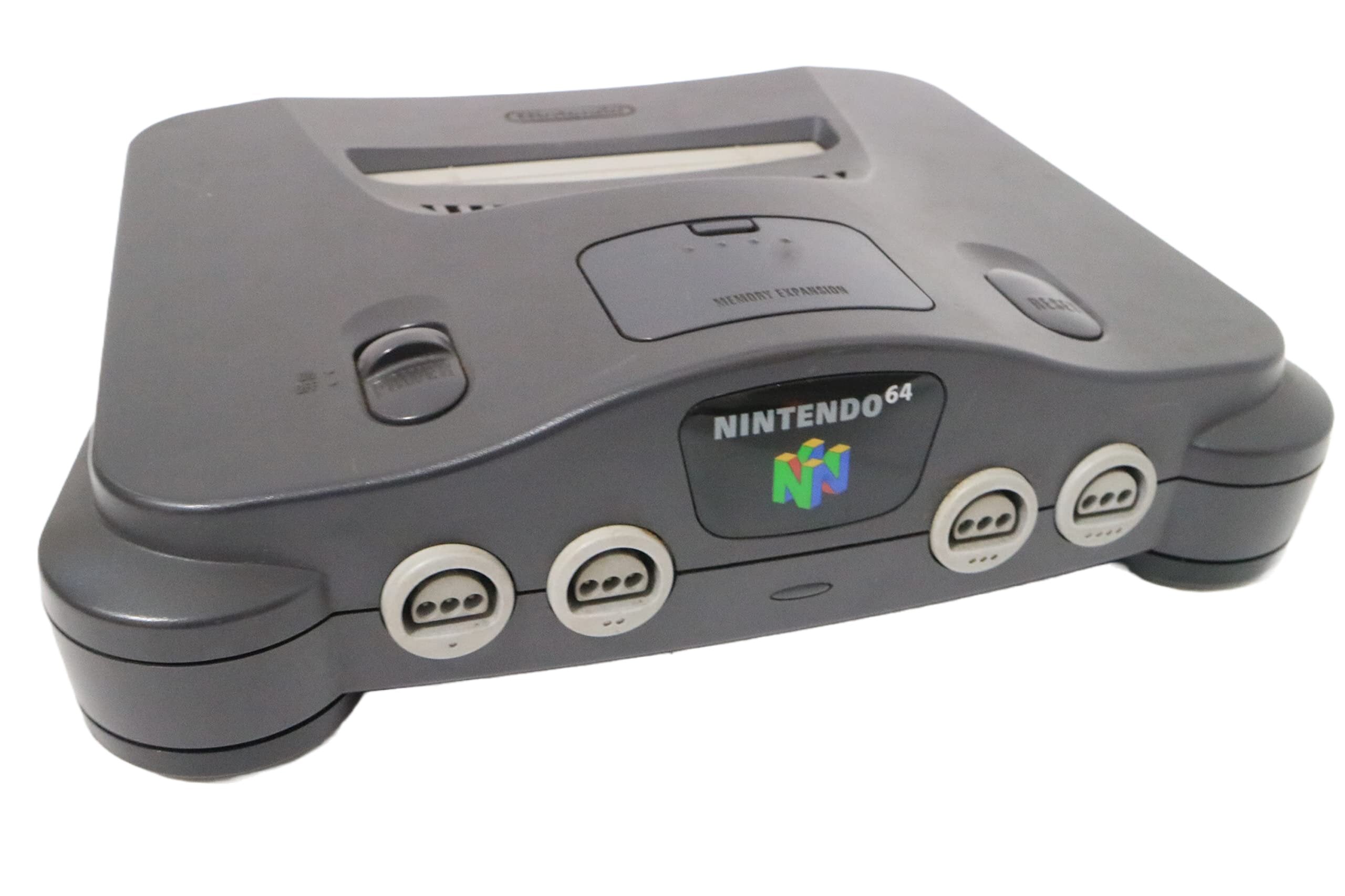 Nintendo 64 Console - Charcoal (Black) N64 - Video Game System - Used - CaveGamers - Image 2