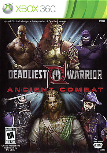 Deadliest Warrior: Ancient Combat Xbox 360 - Video Game - Used - CaveGamers