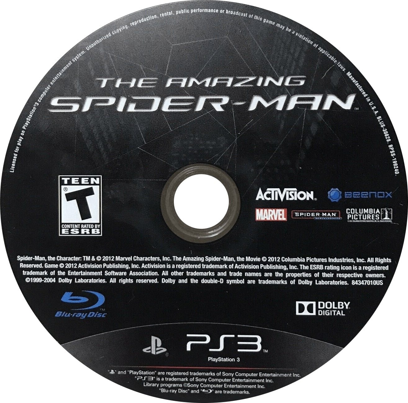 The Amazing Spider-Man PS3 - Video Game - Used - CaveGamers - Image 3