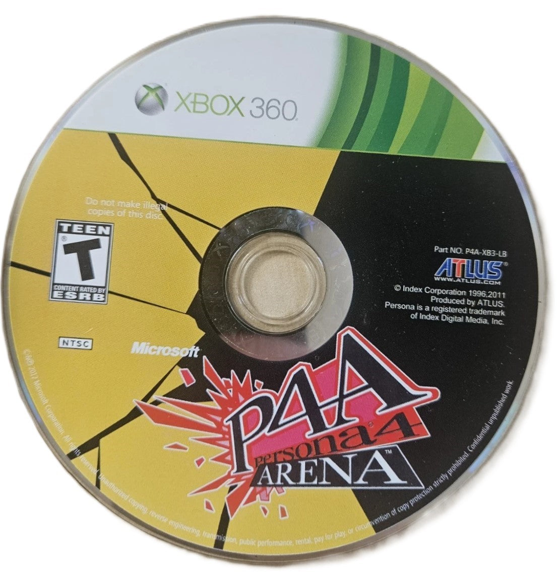 Persona 4 Arena Xbox 360 - Video Game - Used - CaveGamers - Image 3