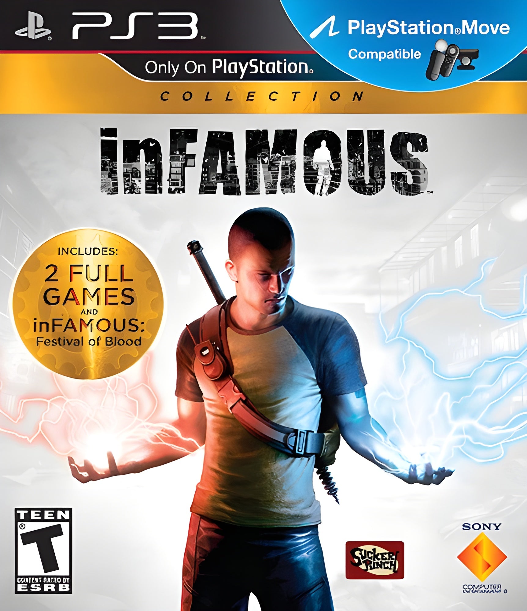 InFamous Collection PS3 - Video Game - Used - CaveGamers