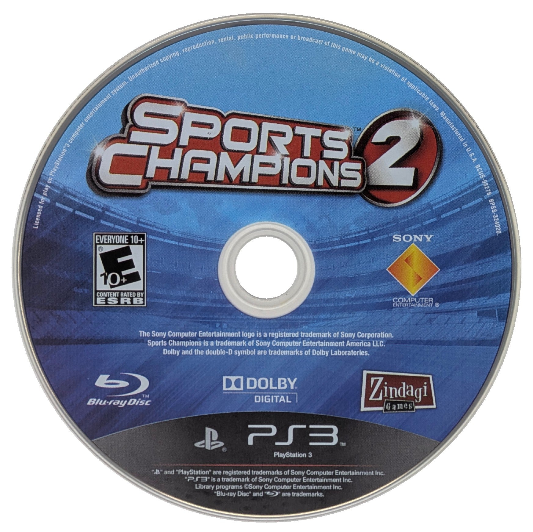 Sports Champions 2 PS3 - Video Game - Used - CaveGamers - Image 3